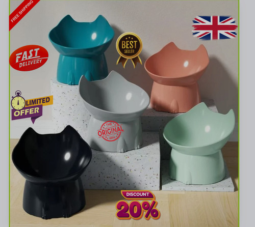 1pc whiskerware elevated cat - 1pc,