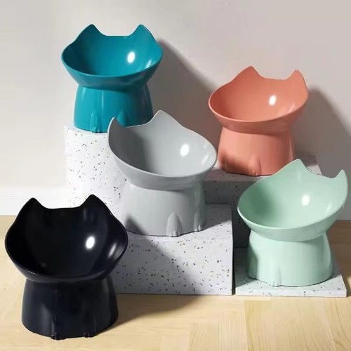 Whiskerware elevated cat - cat, bowl