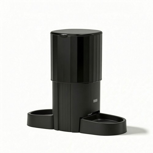 Automatic pet feeder with dual - pet,
