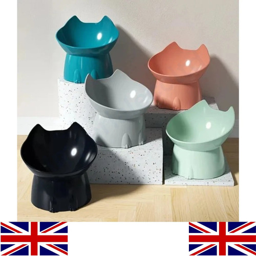 Whiskerware elevated cat bowl - elevated,