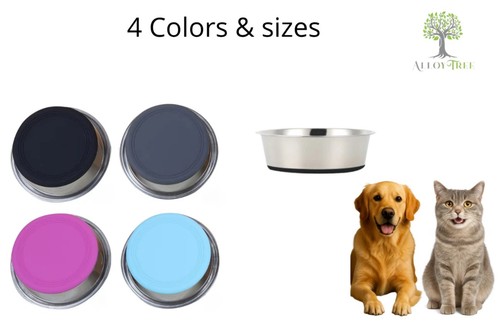 Cat dog bowl pet puppy - dog, metal