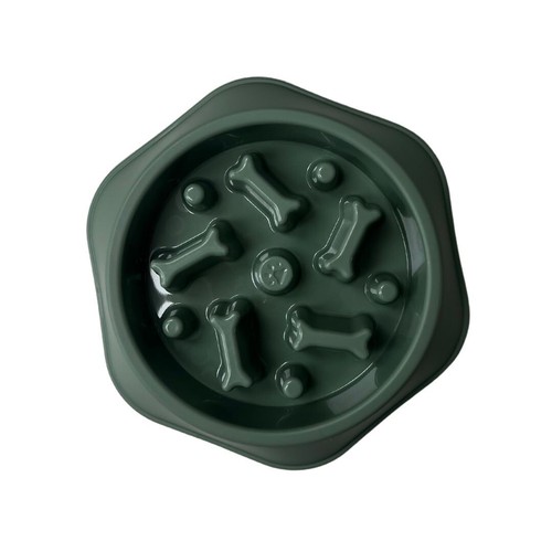 Slow feeder dog bowl - slow,
